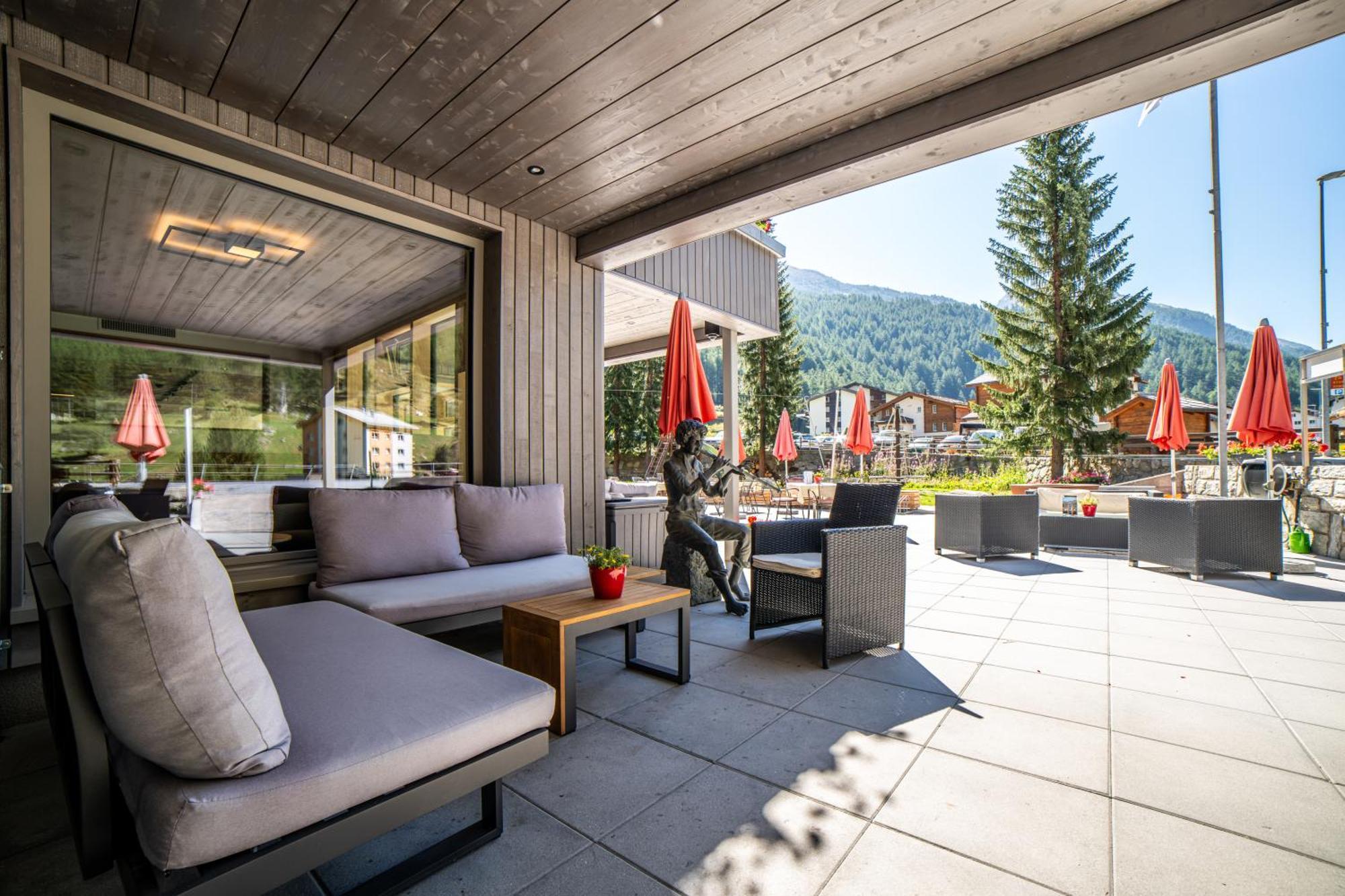 Hotel Kristall Saas-Almagell Exterior foto